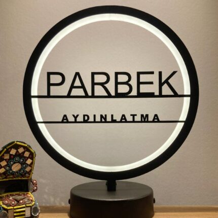 firma ve kişiye özel led masa lambası