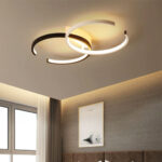 Chanel CC Siyah&Beyaz Plafonyer Led Avize