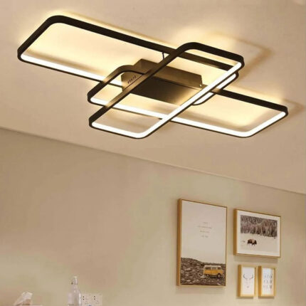 Dikdörtgen Plafonyer Led Avize