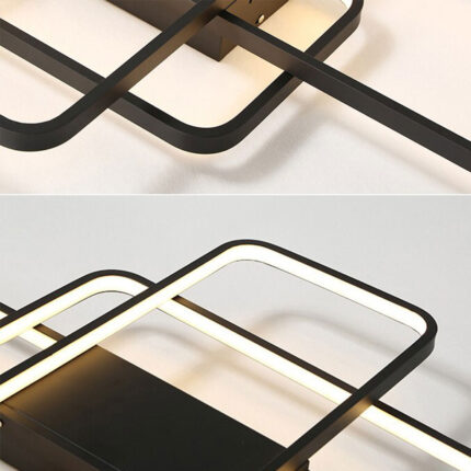 Dikdörtgen Plafonyer Led Avize