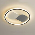 Pablo Çember Gri&Beyaz Plafonyer Led Avize