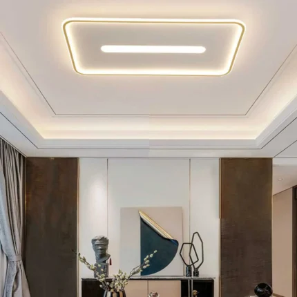 Pablo Dikdörtgen 2 Plafonyer Led Avize