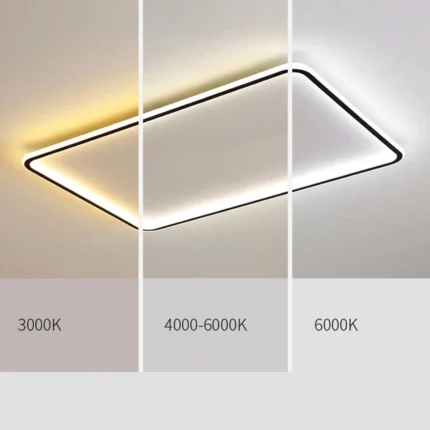 Pablo Dikdörtgen Plafonyer Led Avize