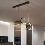 Sezar Sarkıt Led Avize Siyah Renk