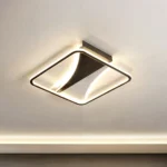 Pablo Kare Siyah&Beyaz Plafonyer Led Avize