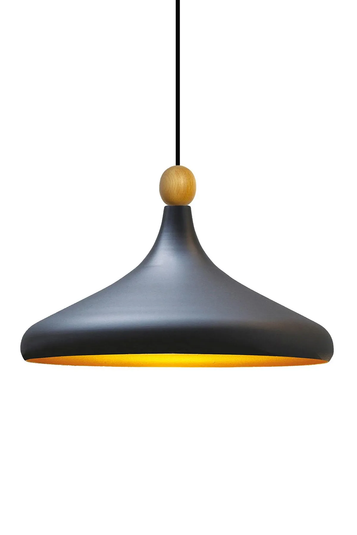 Parbek Tekli Retro Sarkıt Avize Lamba Ahşap Boncuklu Başlık Siyah Sarı Parbek Tekli Retro Sarkıt Avize Lamba Ahşap Boncuklu Başlık Siyah Sarı