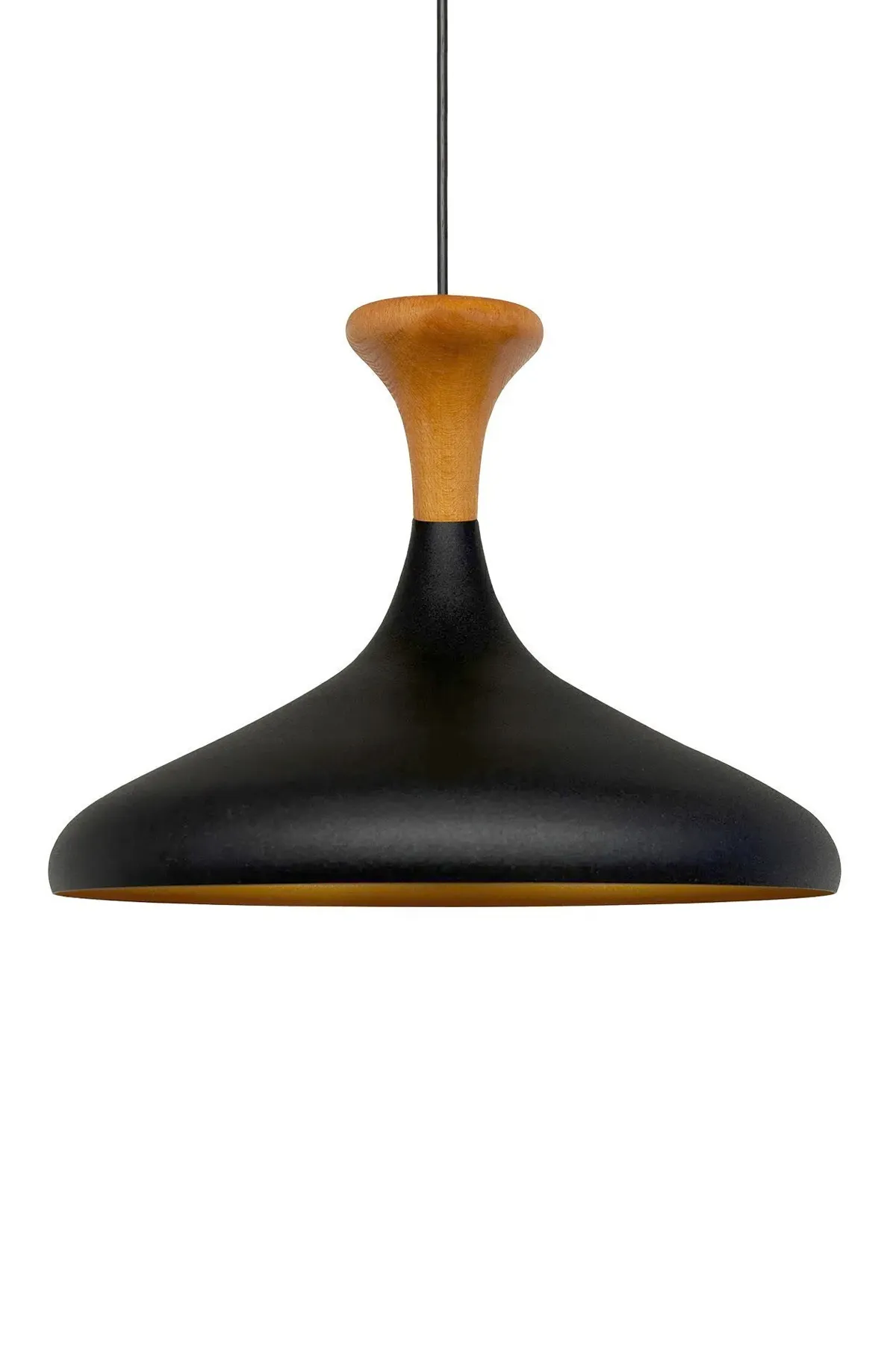 Parbek Tekli Retro Sarkıt Avize Lamba Ahşap Mantar Şapka Siyah Sarı Parbek Tekli Retro Sarkıt Avize Lamba Ahşap Mantar Şapka Siyah Sarı