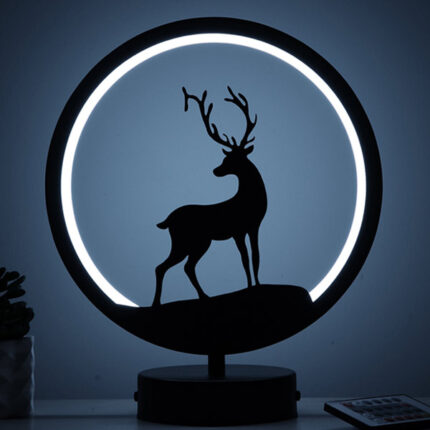 Alageyik Model Rgb Led Masa Lambası