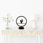 Anne ve Bebek Model Kumandalı Rgb Led Masa Lambası