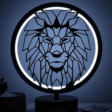 Aslan Model Kumandalı Rgb Led Masa Lambası