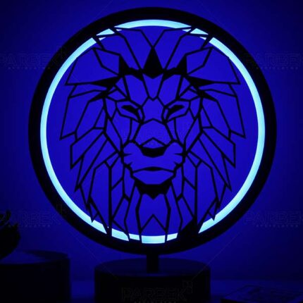 Aslan Model Kumandalı Rgb Led Masa Lambası
