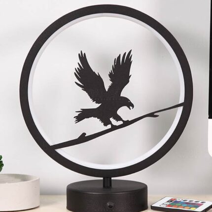 Kartal Model Kumandalı Rgb Led Masa Lambası