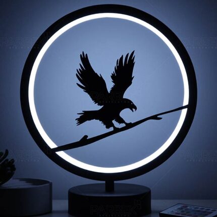Kartal Model Kumandalı Rgb Led Masa Lambası