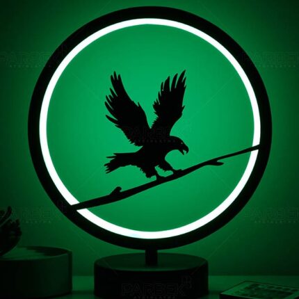 Kartal Model Kumandalı Rgb Led Masa Lambası