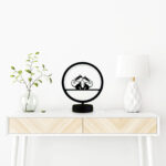 Kedi Hayvan Figürlü Çocuk Odası Kumandalı Rgb Led Masa Lambası