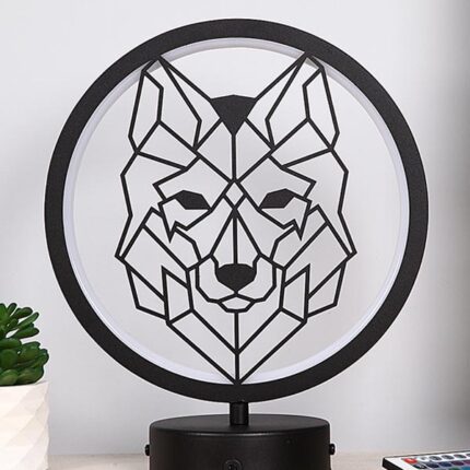 Kurt Rgb Led Kumandalı Masa Lambası