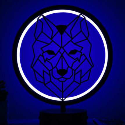 Kurt Rgb Led Kumandalı Masa Lambası