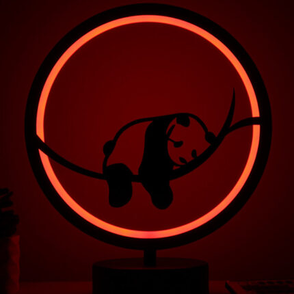 Panda Rgb Led Kumandalı Masa Lambası