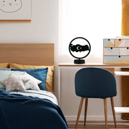 Türkiye Haritası Kumandalı Rgb Led Masa Lambası
