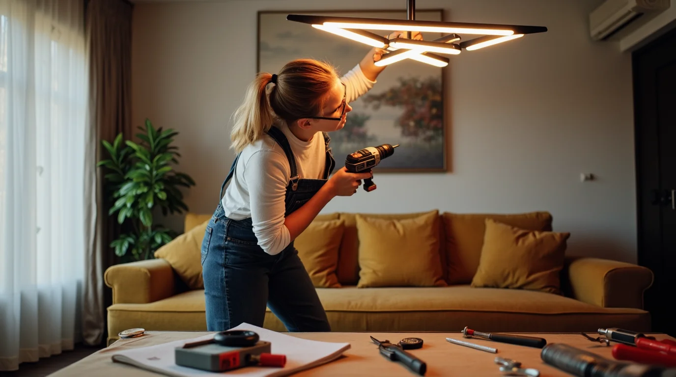 led avize montajina hazirlik2