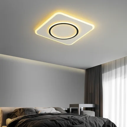 Parbek Pablo Aura Çember Model Modern Sıva Üstü Plafonyer Led Avize Aydınlatma PBSA-57